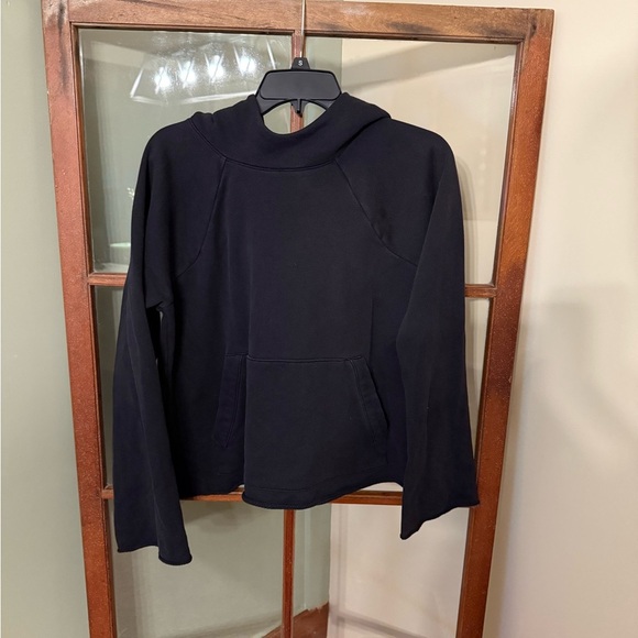 Athleta Tops - Athleta Women's Black Cowl Neck Hoodie - Size Medium